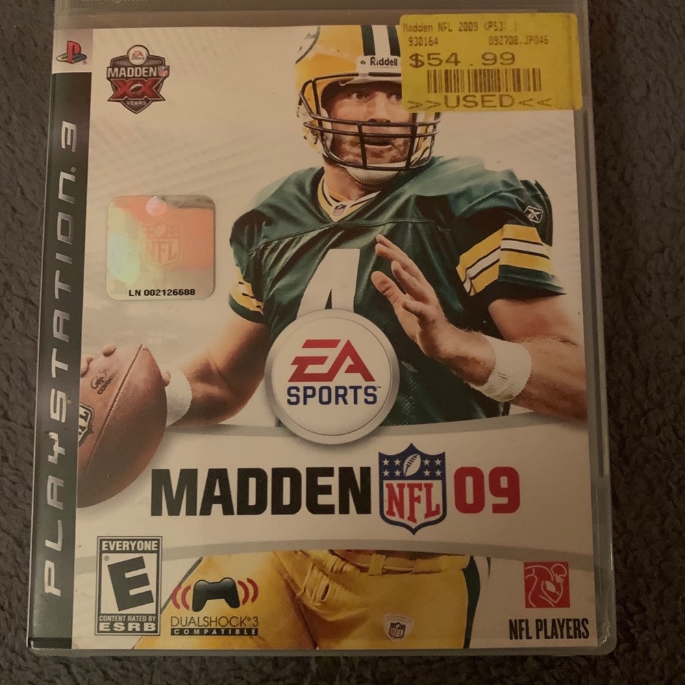 EA SPORTS MADDEN 09 PS3